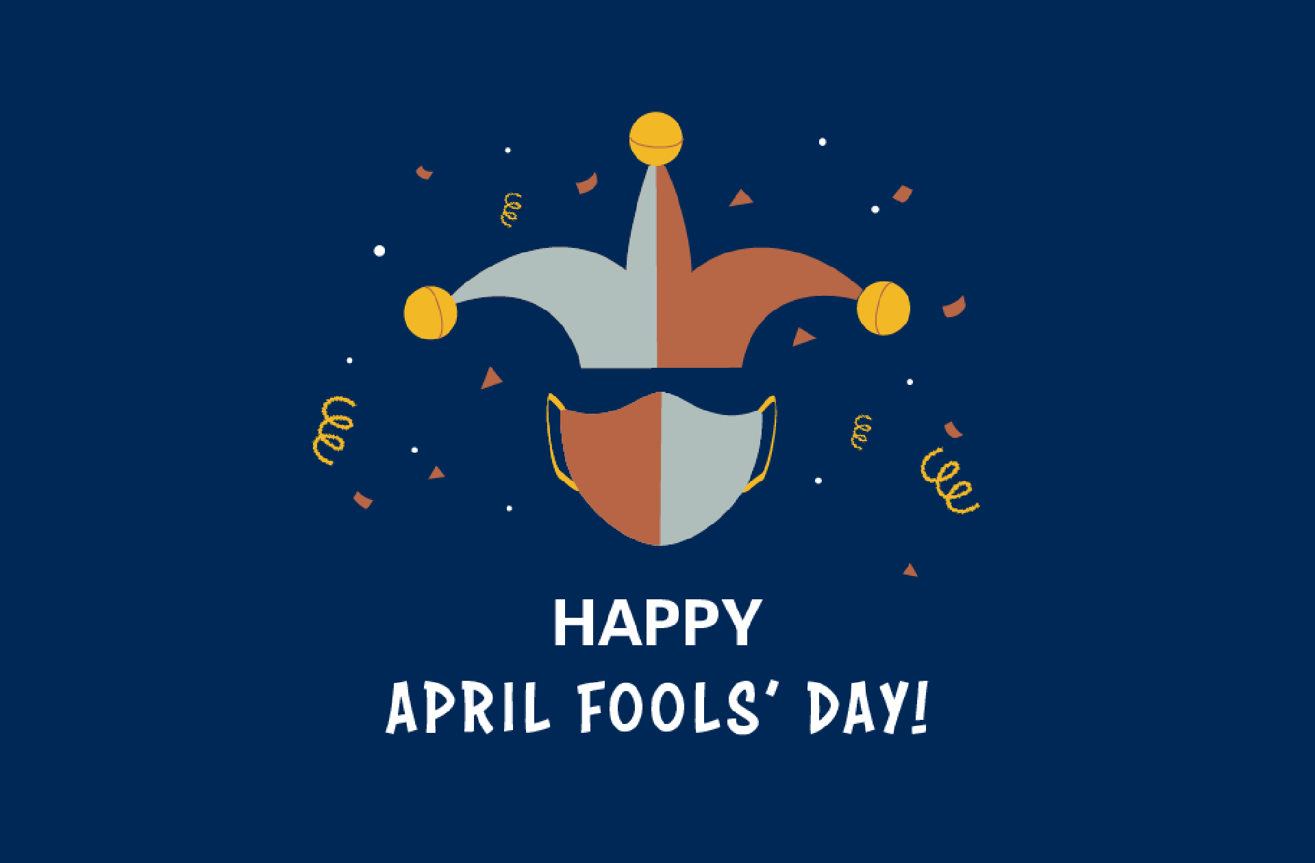 April Fools’ Day Social Media Graphic