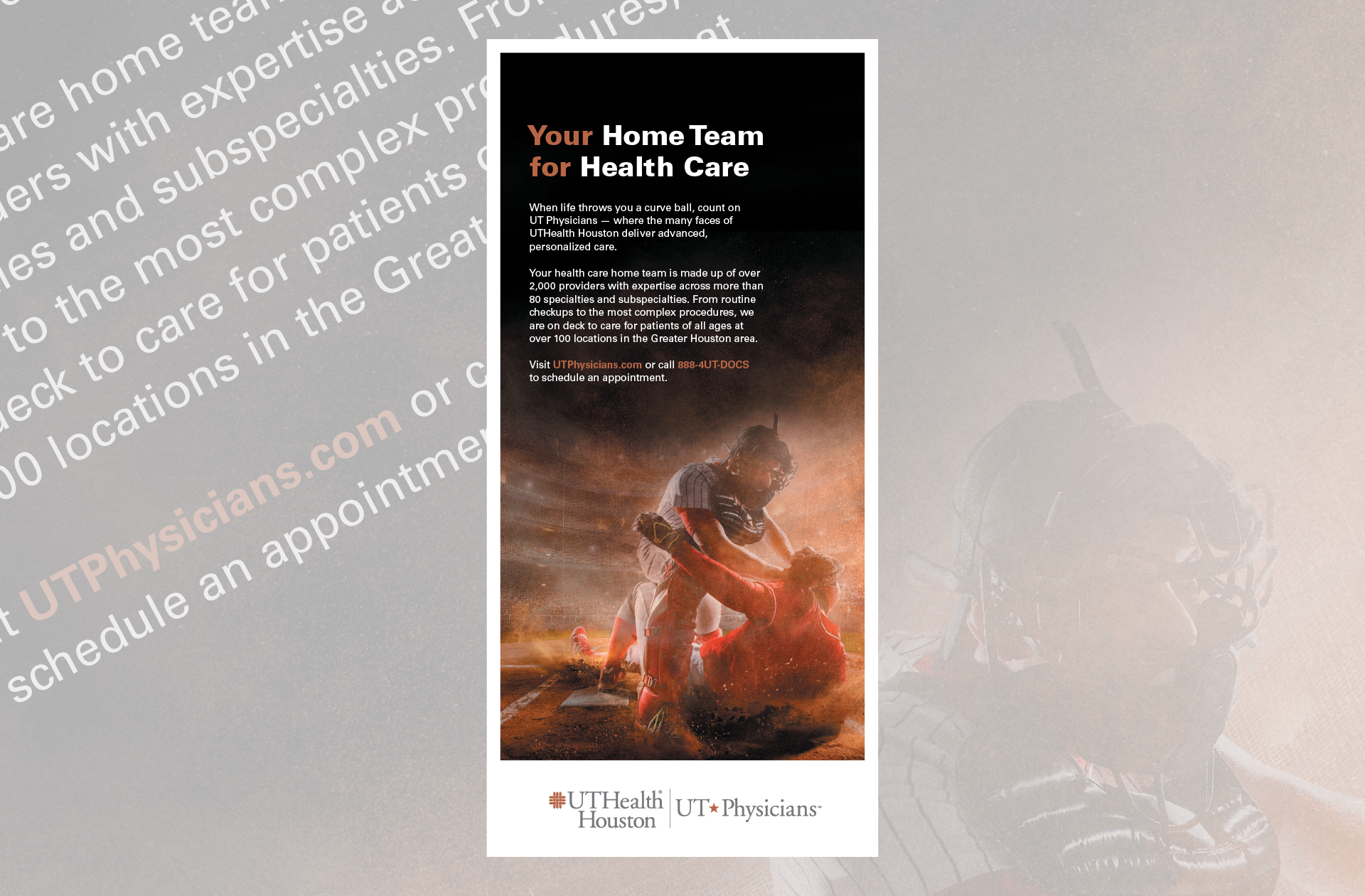 Ortho Full Page Ad for Houston Chronicle