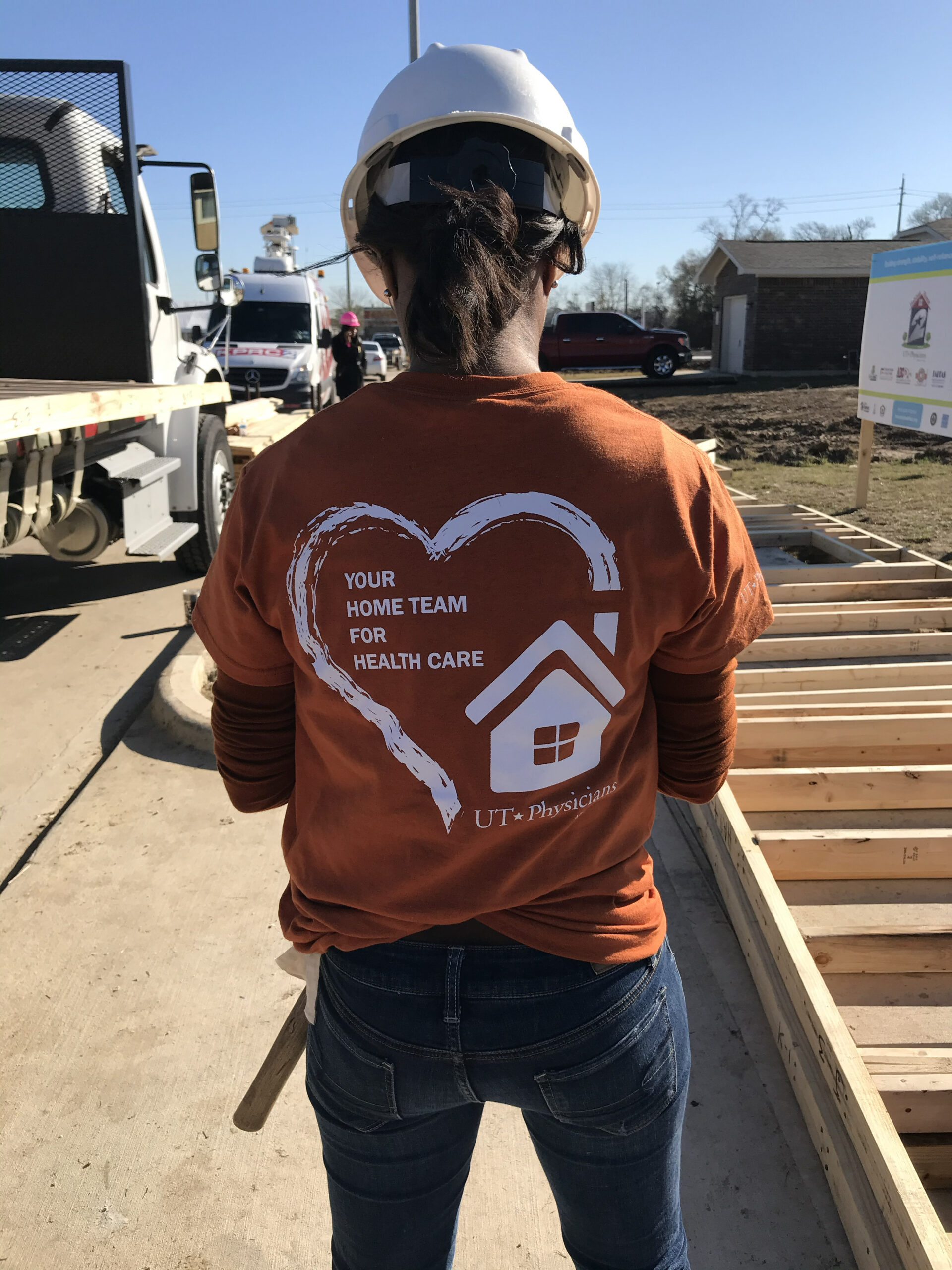 T-shirt design for Habitat for Humanity